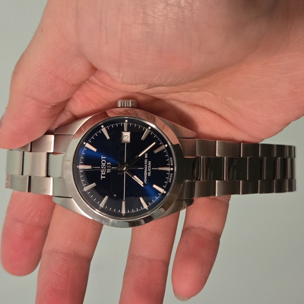 Tissot Gentleman Powermatic 80 Silicium - Blue Dial (Full Kit + Extras) - Picture 9 of 10
